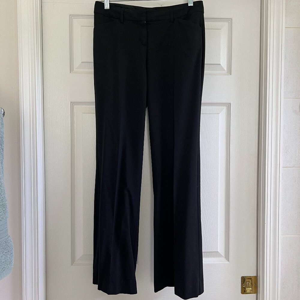 Express Design Studio Editor Black Work Dress Pan… - image 1